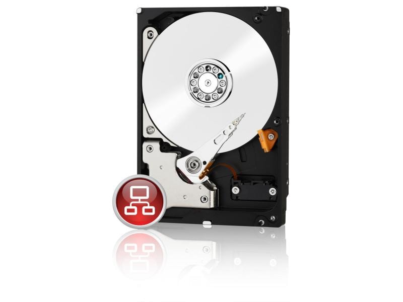 WD Red Plus NAS Hard Drive - 6TB - 3.5", SATA, 5.4k, 256MB