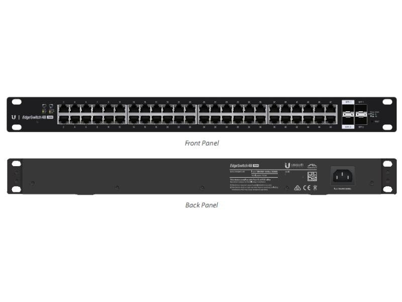 Ubiquiti PoE Switch EdgeSwitch ES-48-500W 52 Port
