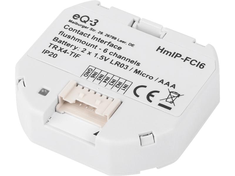 Homematic IP Smart Home Kontakt-Schnittstelle - 6-fach