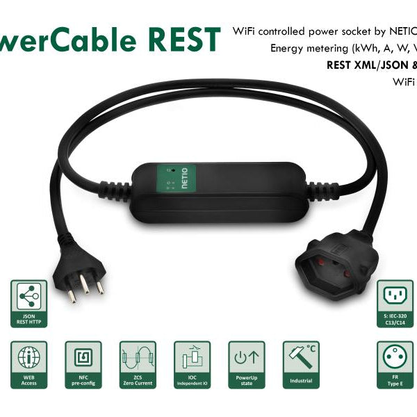 NETIO IP-Schalterkabel NETIO PowerCable REST 101J