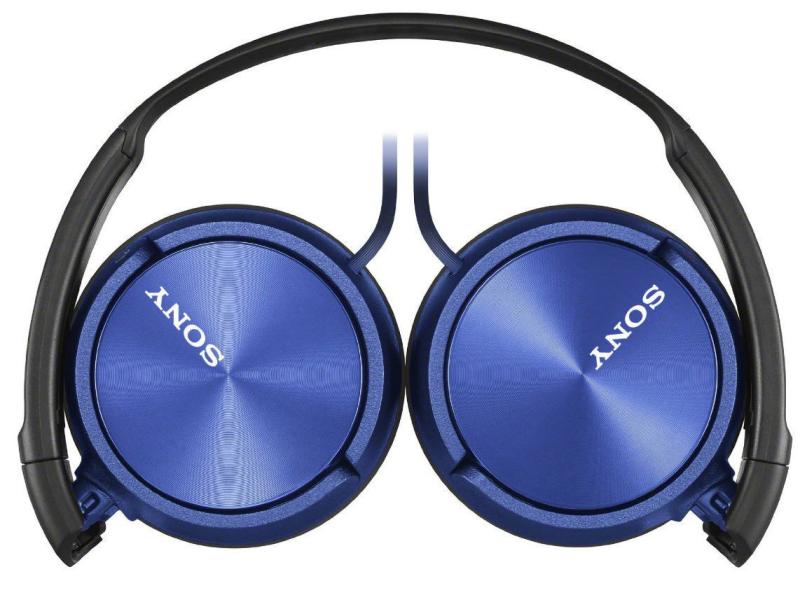 Sony On-Ear-Kopfhörer MDR-ZX310 Schwarz; Blau