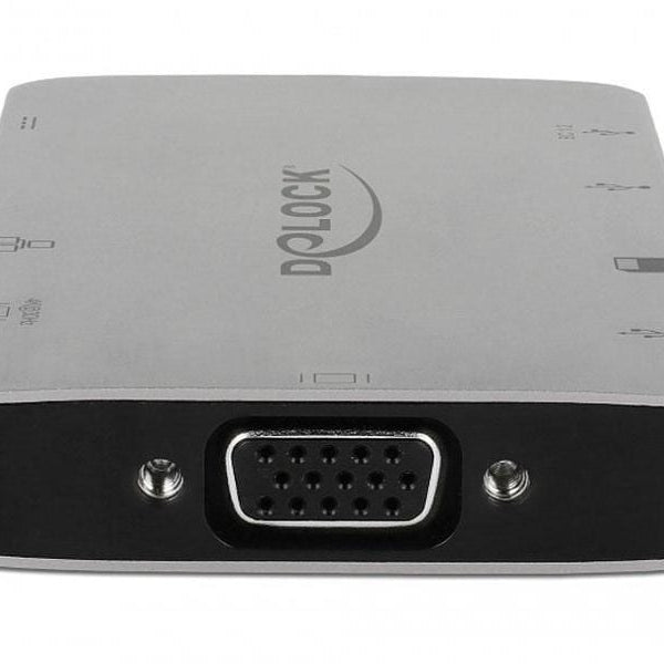 Delock Dockingstation USB 3.1 Typ-C – HDMI/VGA/USB/LAN/PD