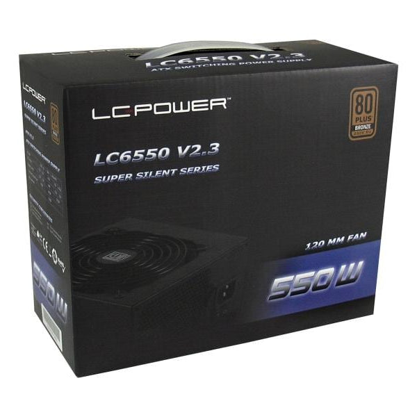 LC-Power LC6550 V2.3 Super Silent Serie - 550W - Bronze
