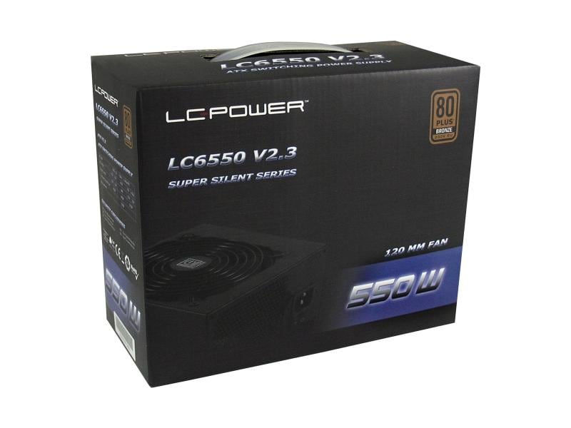 LC-Power LC6550 V2.3 Super Silent Serie - 550W - Bronze