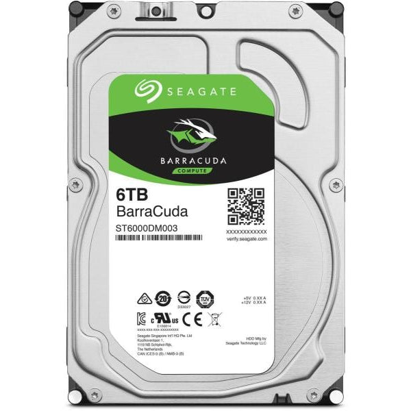 Seagate BarraCuda - 6TB - 3.5