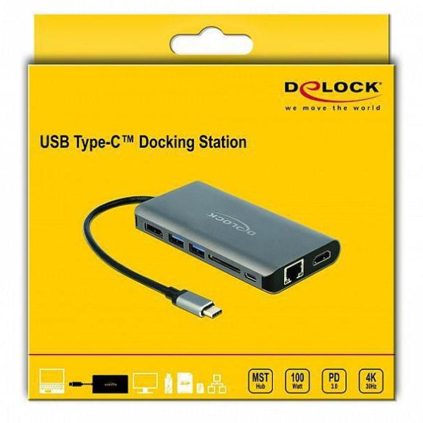 Delock Dockingstation USB 3.1 Typ-C HDMI/DP/USB 3.0/SD/LAN/PD 3.0