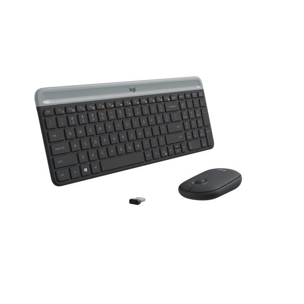 Logitech Tastatur-Maus-Set MK470 Graphite