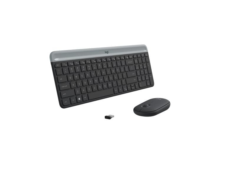 Logitech Tastatur-Maus-Set MK470 Graphite