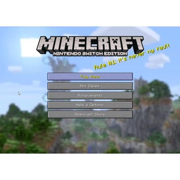 Nintendo Minecraft: Nintendo Switch Edition