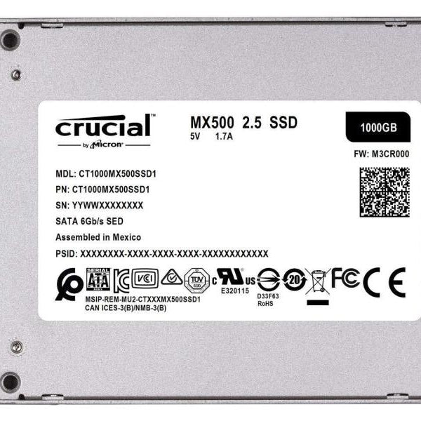 Crucial MX500 - 1TB
