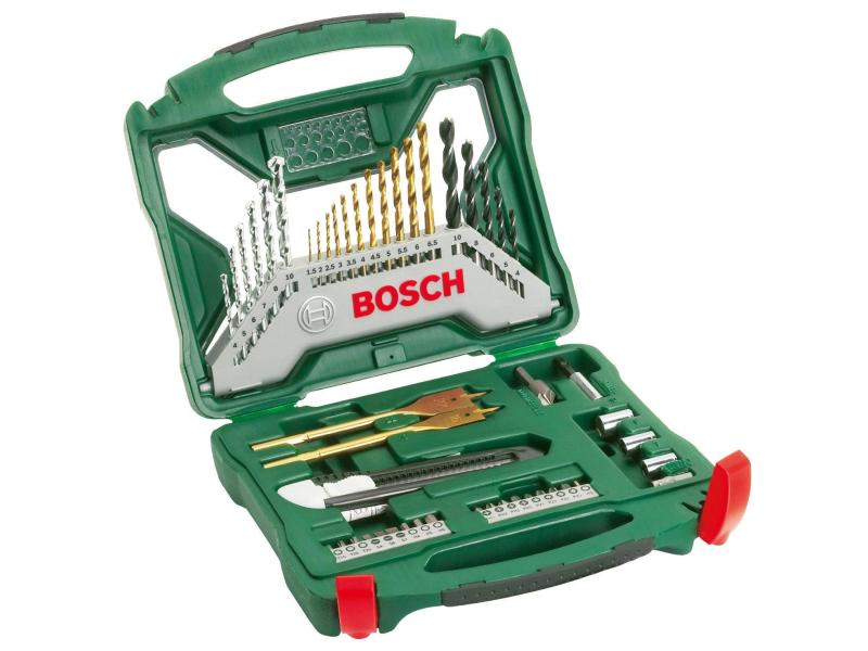 Bosch Bohr- und Bitset X-Line Titanium 50-teilig