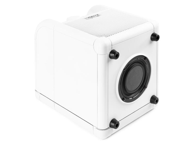 Vonyx Lautsprecher SBS50W Karaoke Speaker Weiss