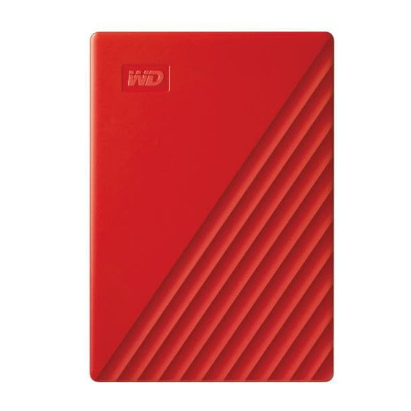 Western Digital Externe Festplatte My Passport 2 TB, Rot