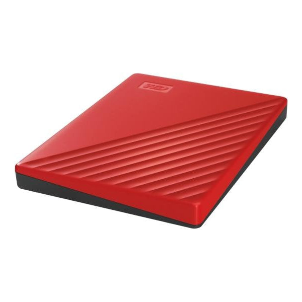 Western Digital Externe Festplatte My Passport 2 TB, Rot