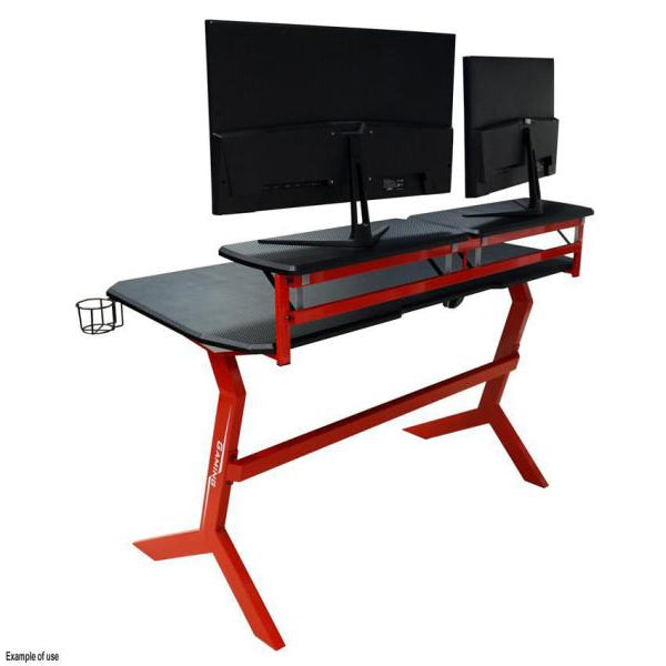 LC-Power Gaming Tisch LC-GD-1R Schwarz/Rot