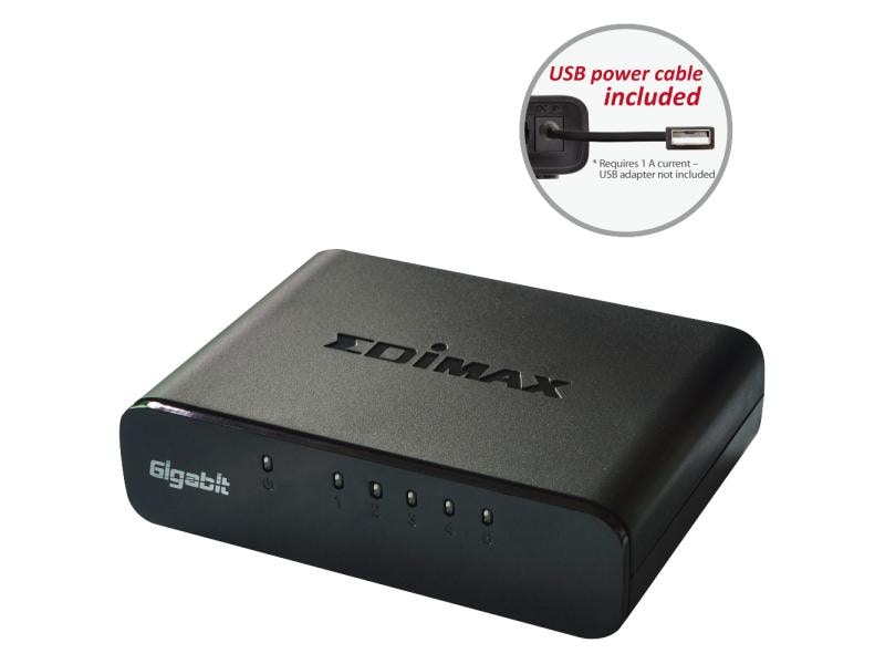 Edimax Switch ES-5500G V3 5 Port