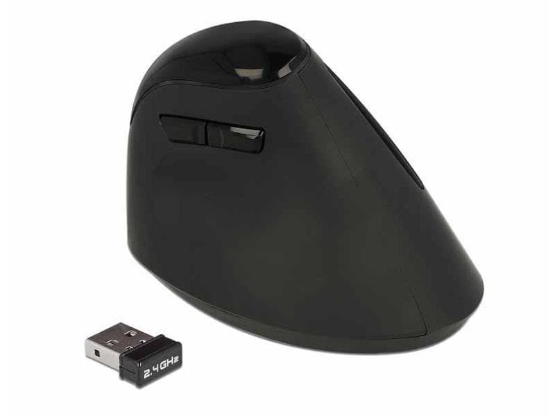 Delock Ergonomische Maus 12599 USB kabellos