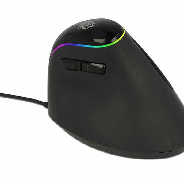 Delock Ergonomische Maus 12597 USB RGB