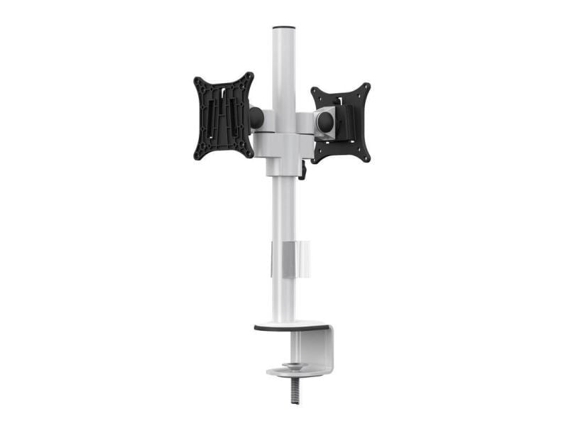 Multibrackets Tischhalterung Officeline Dual B2B bis 8 kg – Weiss