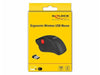 Delock Ergonomische Maus 12598 USB kabellos