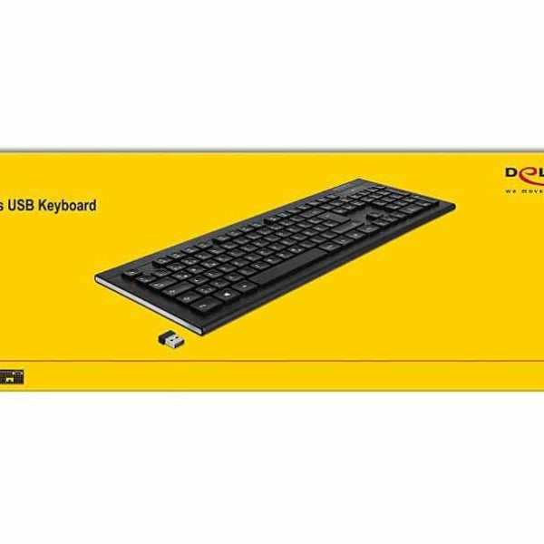 Delock Tastatur 12671 Wireless Water Drop DE-Layout