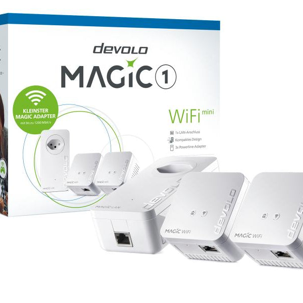 devolo Powerline Magic 1 WiFi mini Multiroom Kit