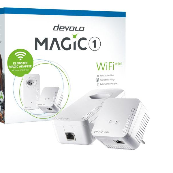 devolo Powerline Magic 1 WiFi mini Starter Kit