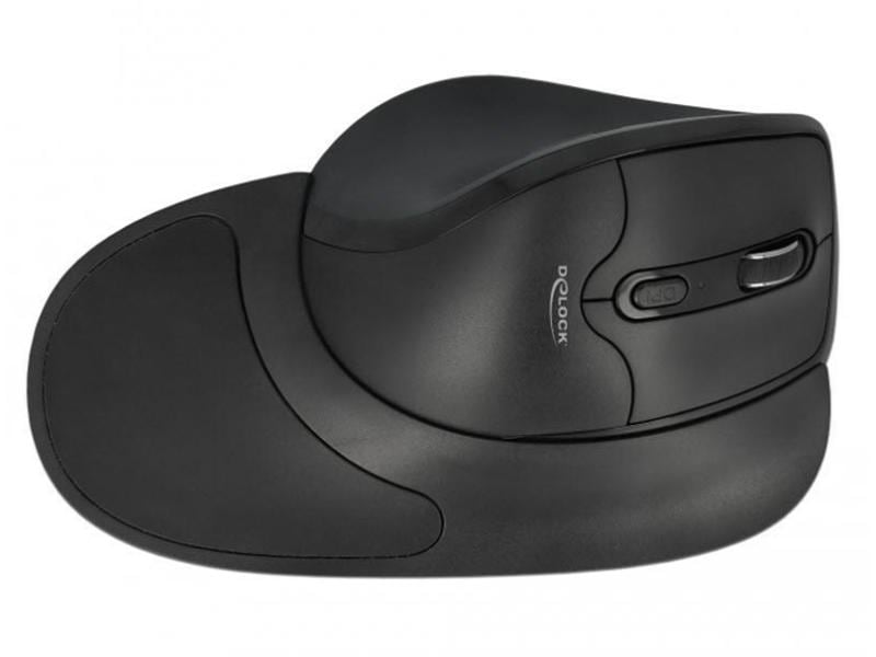 Delock Ergonomische Maus 12673 Wireless für Rechtshänder