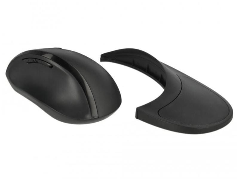 Delock Ergonomische Maus 12673 Wireless für Rechtshänder