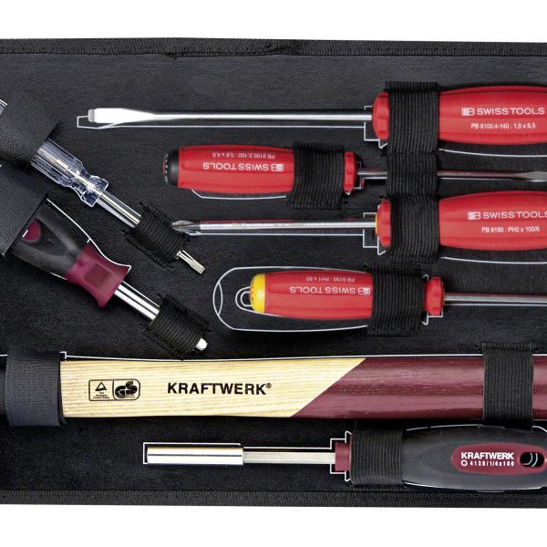 Kraftwerk Werkzeugkoffer Profi-Alu KW PB 123-teilig