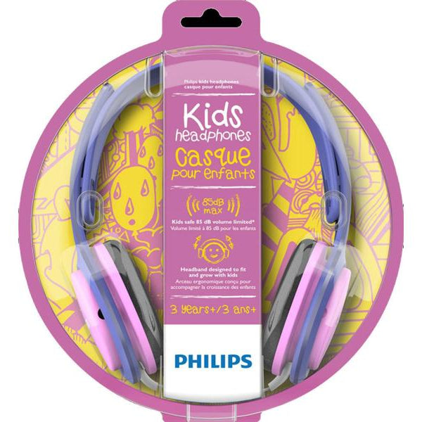 Philips On-Ear-Kopfhörer SHK2000PK Pink; Violett