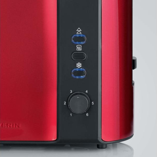 Severin Toaster AT 2217 Rot/Schwarz