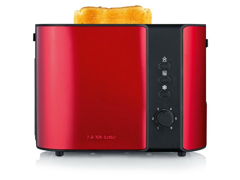 Severin Toaster AT 2217 Rot/Schwarz