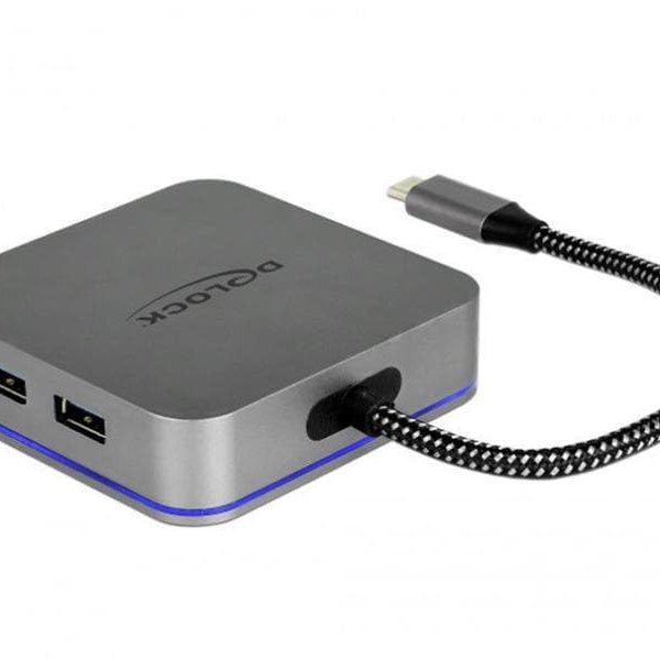 Delock Dockingstation USB 3.1 Typ-C – HDMI/USB-A/USB-C/LAN/PD 3.0