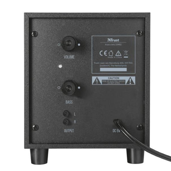 Trust PC-Lautsprecher Avora 2.1 für PC und Laptop