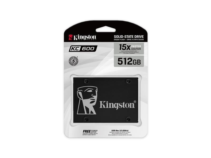Kingston KC600 2.5" - 512GB