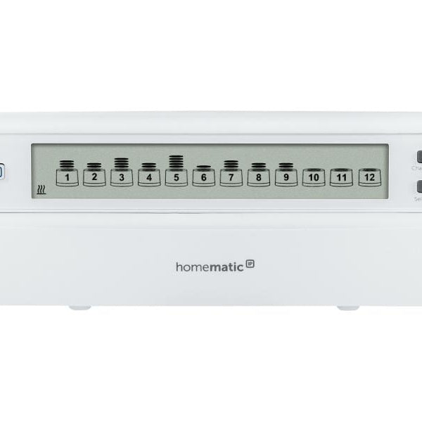 Homematic IP Smart Home Funk-Fussbodenheizungsaktor 24 V / 230 V 12-fach