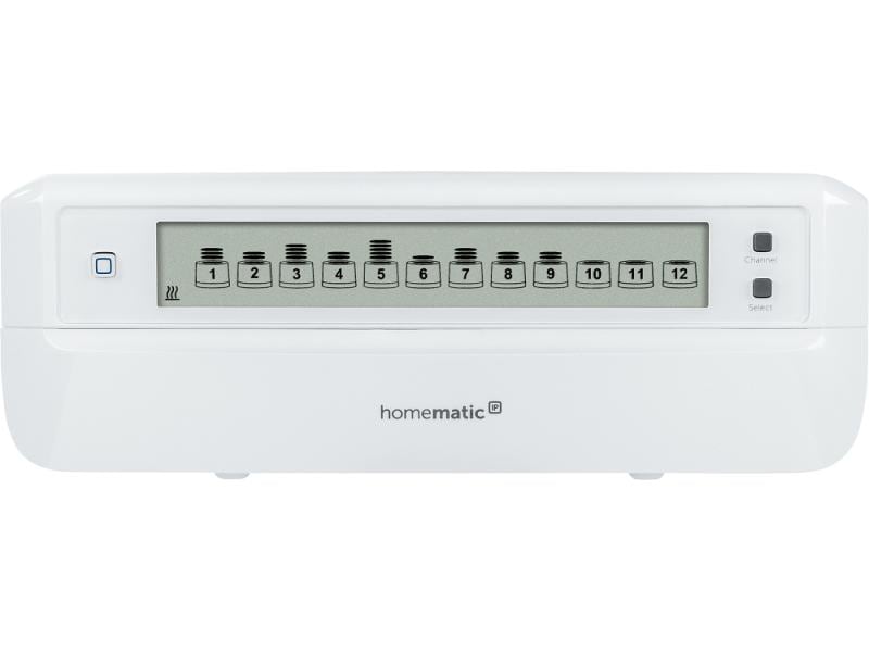 Homematic IP Smart Home Funk-Fussbodenheizungsaktor 24 V / 230 V 12-fach