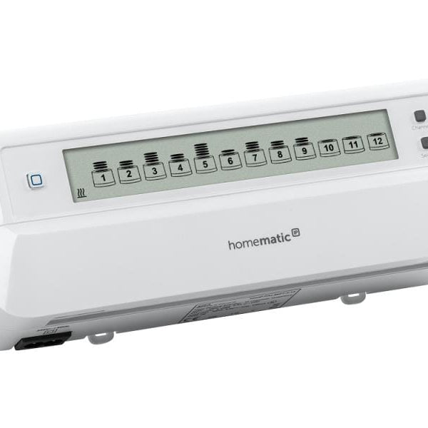 Homematic IP Smart Home Funk-Fussbodenheizungsaktor 24 V / 230 V 12-fach