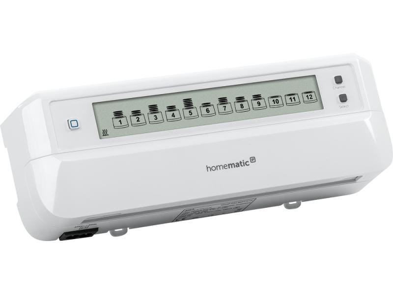 Homematic IP Smart Home Funk-Fussbodenheizungsaktor 24 V / 230 V 12-fach