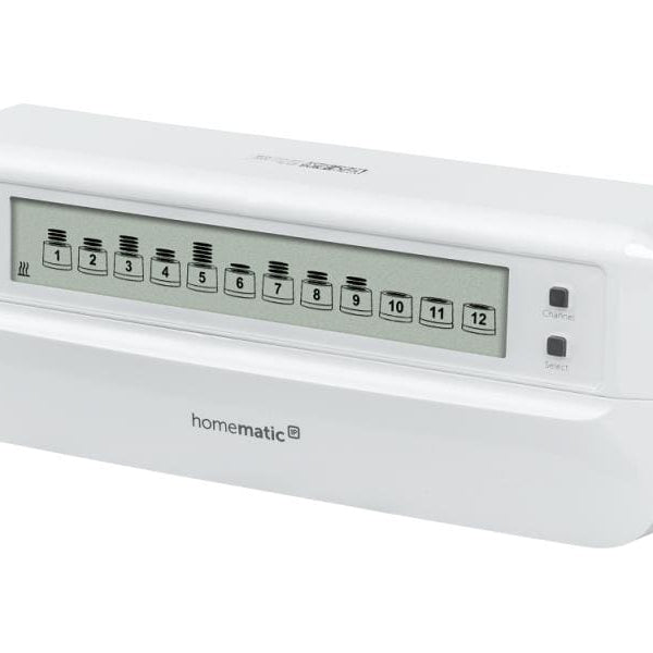Homematic IP Smart Home Funk-Fussbodenheizungsaktor 24 V / 230 V 12-fach