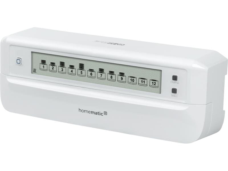 Homematic IP Smart Home Funk-Fussbodenheizungsaktor 24 V / 230 V 12-fach