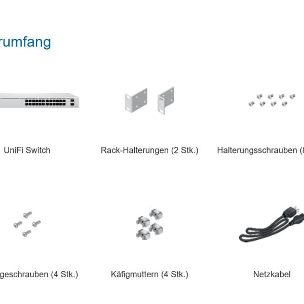 Ubiquiti PoE++ Switch UniFi USW-Pro-24-POE Gen2 26 Port