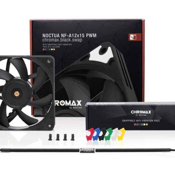 Noctua PC-Lüfter NF-A12x15 PWM chromax