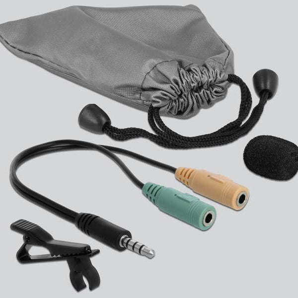 Delock Mikrofon 66279 Krawatten Lavier 3.5 mm