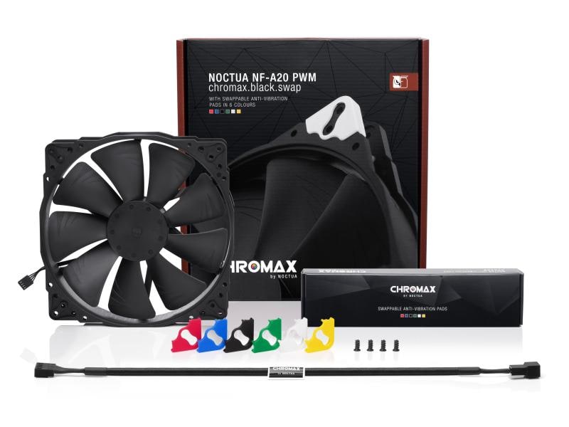 Noctua PC-Lüfter NF-A20 PWM chromax