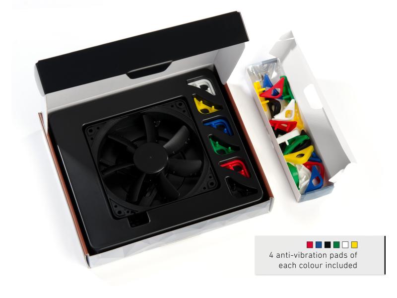 Noctua PC-Lüfter NF-S12A PWM chromax