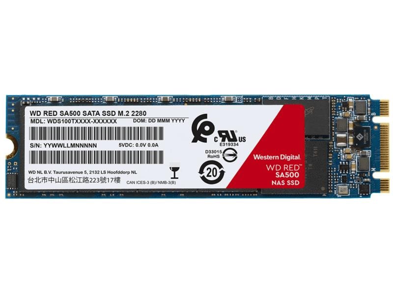 WD Red SA500 NAS SSD M.2 - 2000GB