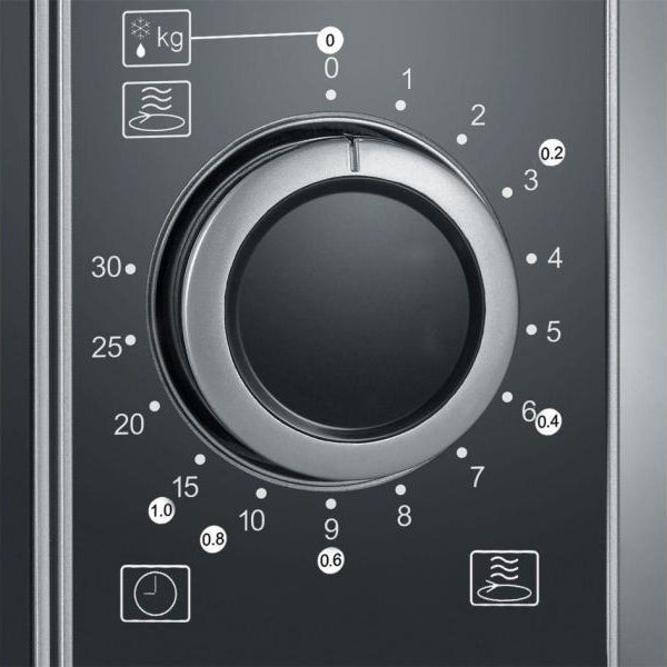 Severin Mikrowelle mit Grill MW 7875 Silber/Schwarz