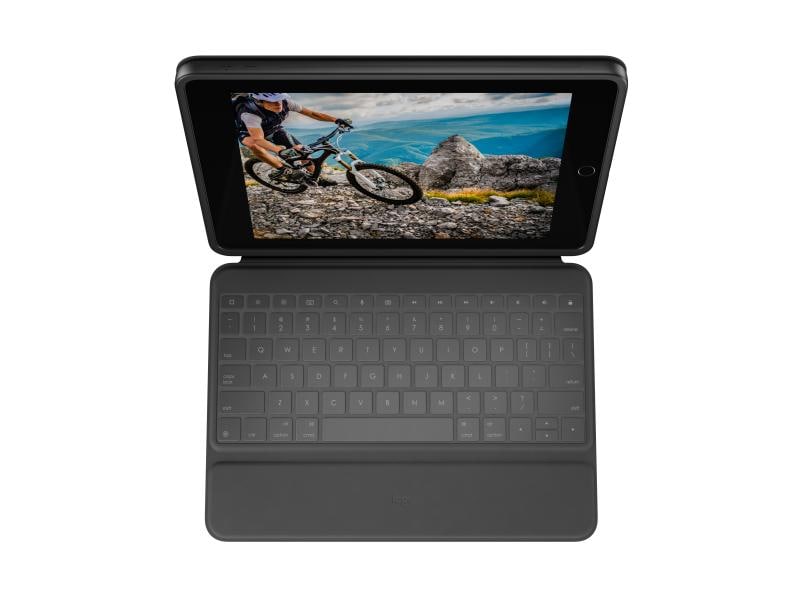 Logitech Tablet Tastatur Cover Rugged Folio iPad 10.2" (7.-9. Gen.)